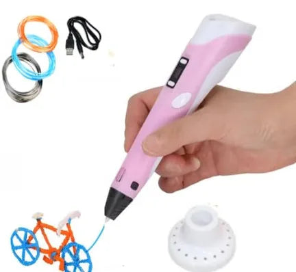 3D printing Pen For Kids PLA-Compatible Art Tool With LED Display
